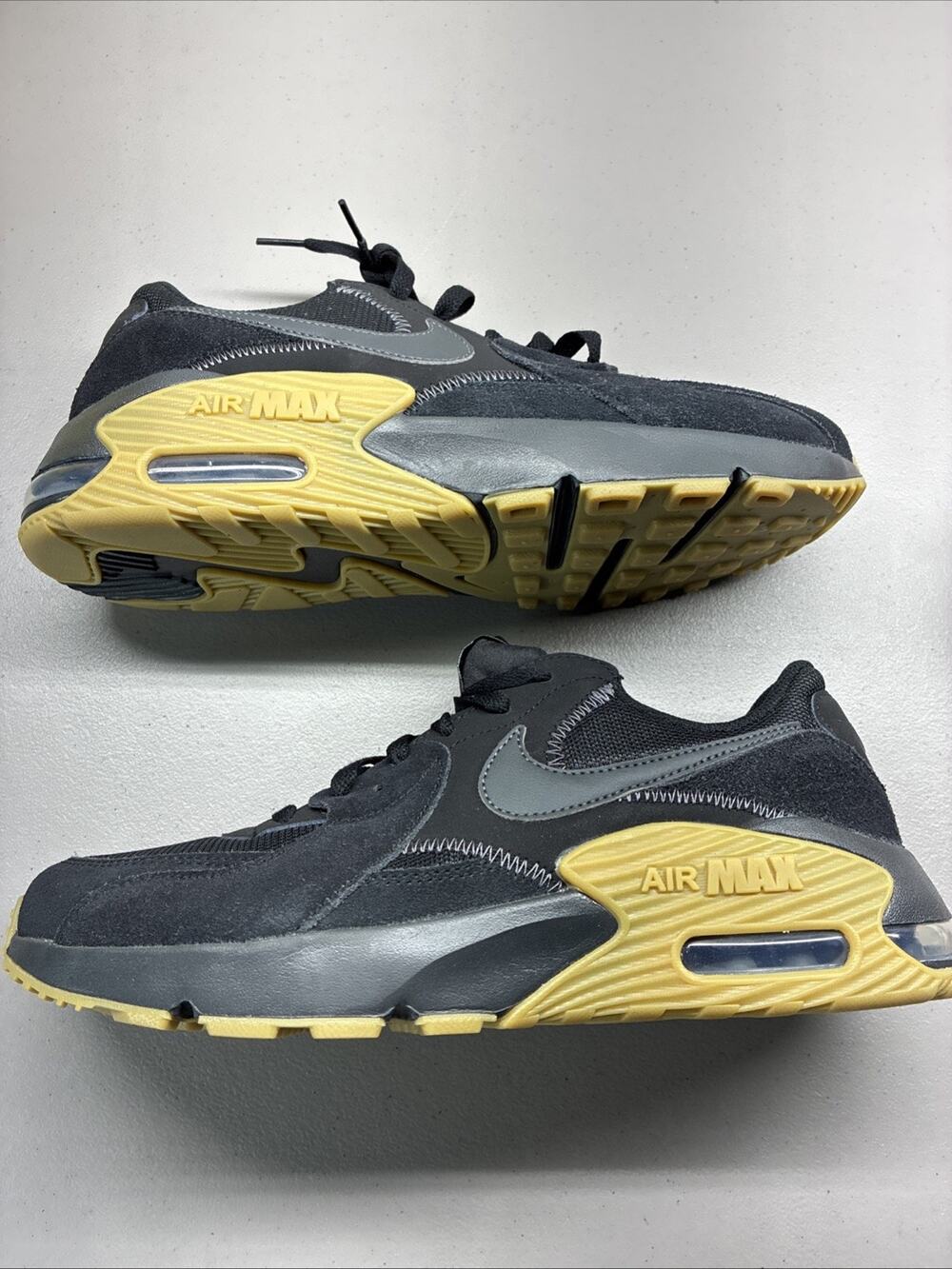 New Nike Air Max Excee Black Gum trail running sneakers Size 9 Men’s No Box